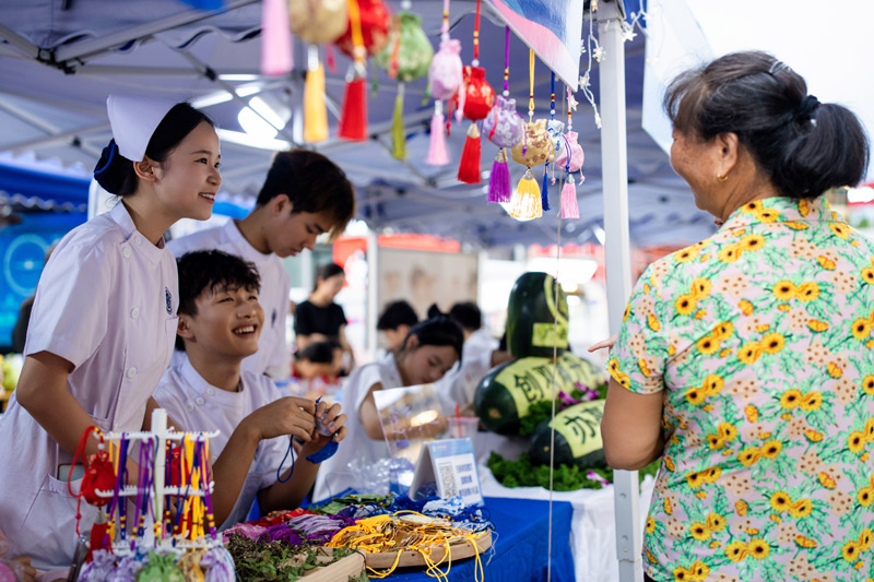 活動現(xiàn)場。學(xué)校供圖